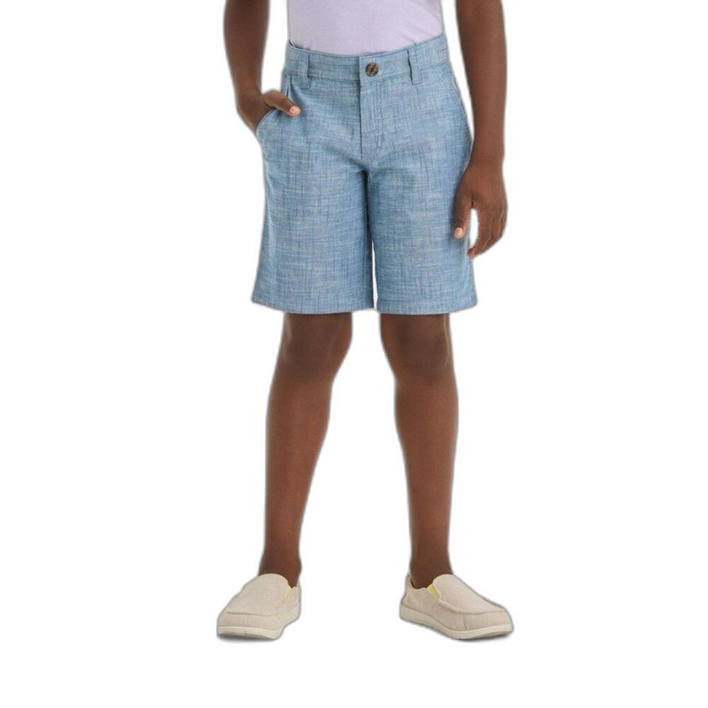 Cat & Jack Boys' Chambray 'at the Knee' Chino Shorts- 7